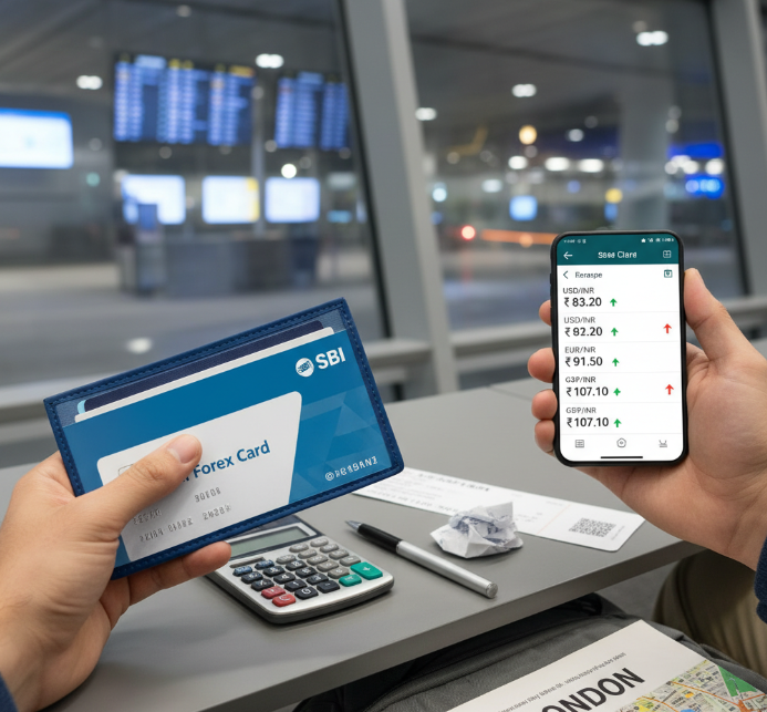 Current Live Exchange Rates for SBI Forex Card.png